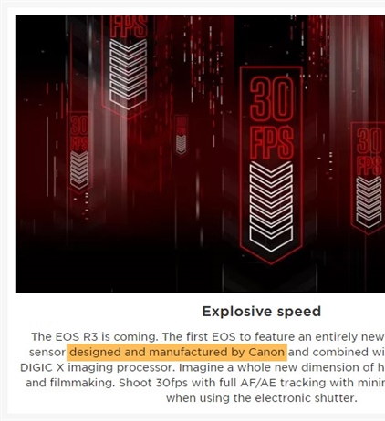 The Plot Thickens: Did Canon make the R3 sensor?