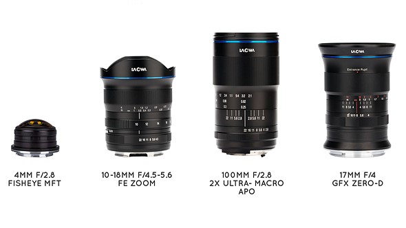 Venus Optics unveil 8 new & unique Laowa lenses