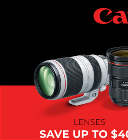 Canon Holiday Savings still in effect