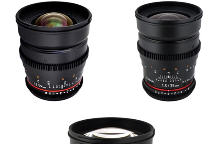 Deal: Rokinon T1.5 Cine Lens Bundle for Canon EF-Mount