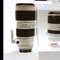 New Canon RF lenses on display at CP+