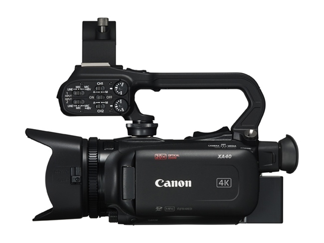 Four New Canon XA Professional Camcorders Feature 4K 30p High-Quality Recording