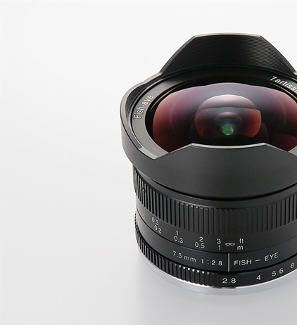 7Artisans announces 7.5mm F2.8 Fisheye II