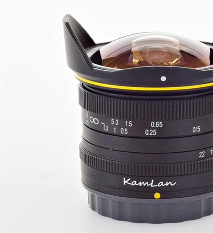 Kamlan 8mm F3.0 to be released shortly for the EF-M mount