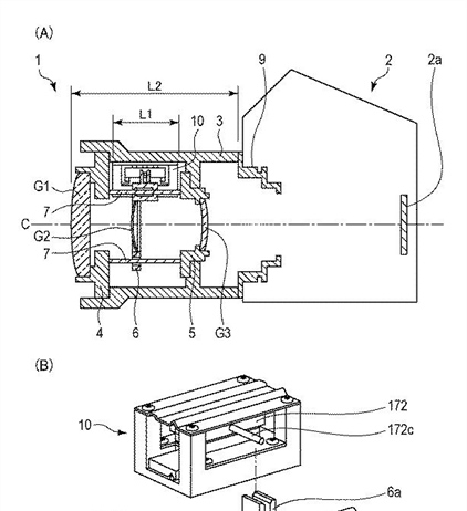 Canon Patent Application: Linear Motor Drive