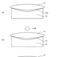 Canon patent application: New type of lens element bonding