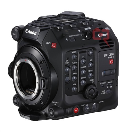 The Canon C500 Mark II image leaks