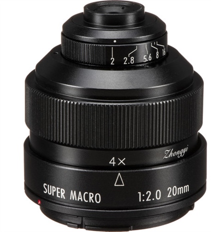 Deal of the Day: Mitakon Zhongyi 20mm f/2 4.5x Super Macro Lens for...