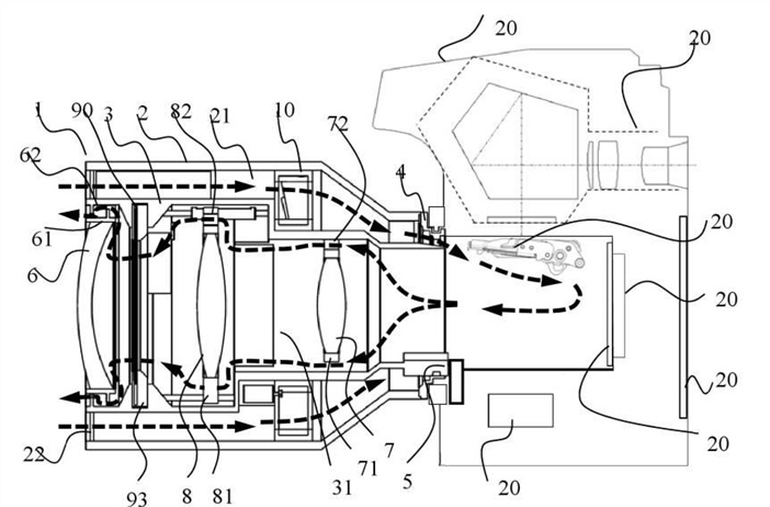 Canon Patent Application: The world's first dirt devil lens