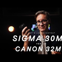 The Canon EF-M 32mm F1.4 versus the Sigma 30mm F1.4