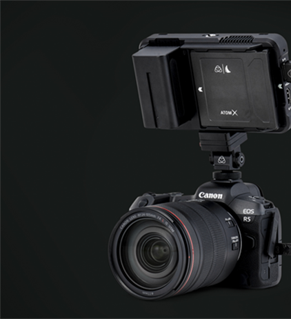 Atomos supports the R5 and R6 - record 4K Prores