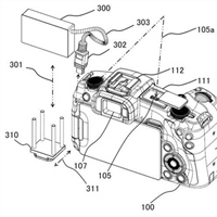 Canon Patent Application: Hotshoe mounted external USB devices