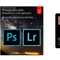 Adobe CC Photography Plan with a Bonus Gift Card