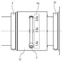 Canon Patent Application: 1.0x to 2.0x Zoomable Teleconvertor