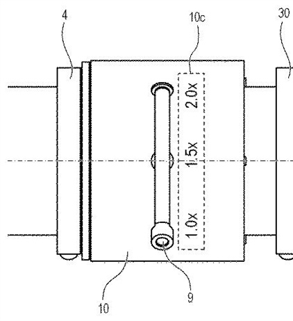 Canon Patent Application: 1.0x to 2.0x Zoomable Teleconvertor