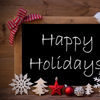 Wishing you Happy Holidays!