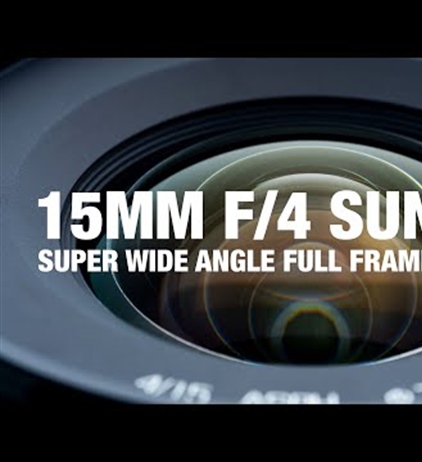 NiSi Optics announces a 15mm F4 for the Canon RF mount