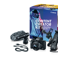 Canon releases the M50 Mark II content creators kit