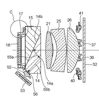 Canon Patent Application: EVF with Eye Control Focus