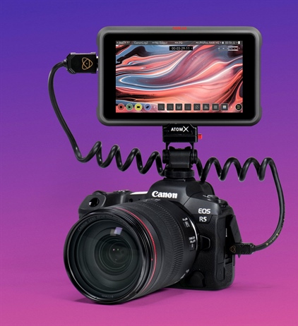 Atomos Ninja V+ Canon R5 8K PRORES RAW now available