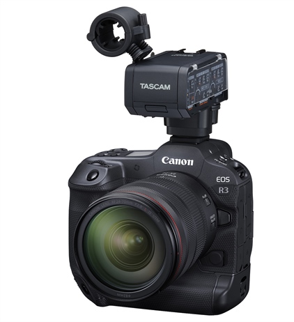 More Information on Canon's new hotshoe on the XF605 and R3