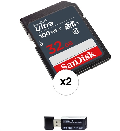 Deal of the Day: SanDisk 32GB Ultra SDHC UHS-I Memory Card (2-Pack)...