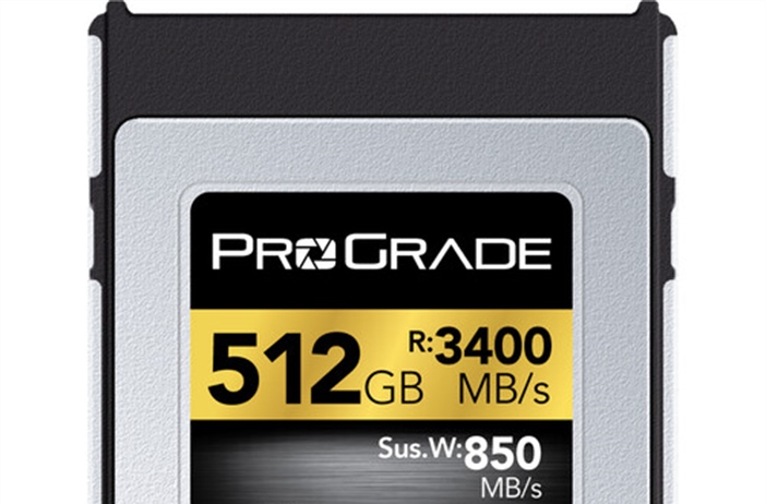 ProGrade Digital 512GB CFexpress 4.0 Type B Gold Memory Card