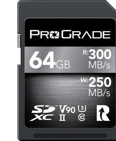 ProGrade Digital 64GB UHS-II SDXC Memory Card