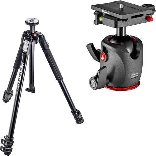 Manfrotto MT190X3 Aluminum Tripod with XPRO Magnesium Ball Head Kit