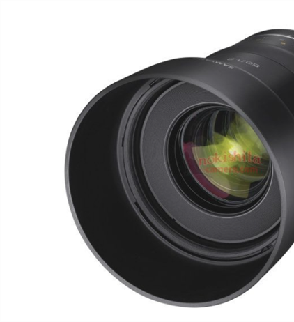 Samyang XP50mm 1.2 images leaked