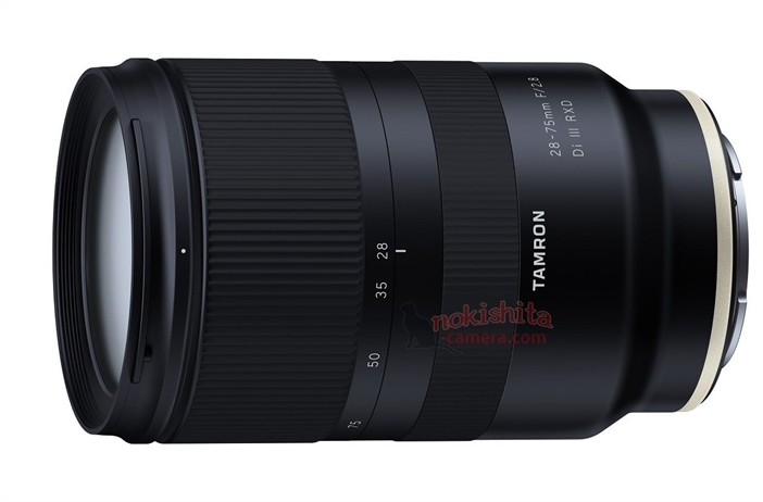 Tamron 28-75mm Di II RXD lens image leaked