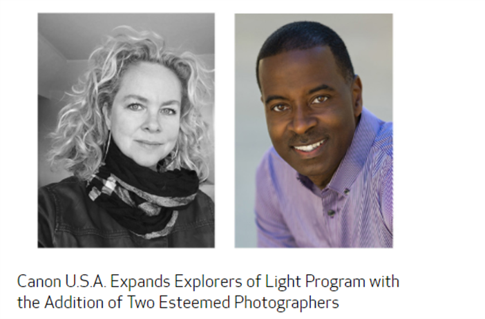 Canon USA announces two more explorers of light