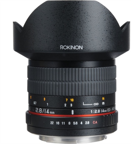 Price Drop: Rokinon 14mm f/2.8 IF ED UMC Lens For Canon EF