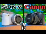 Video Review the Canon M50 against the A6000 - the budget creator camera battle!