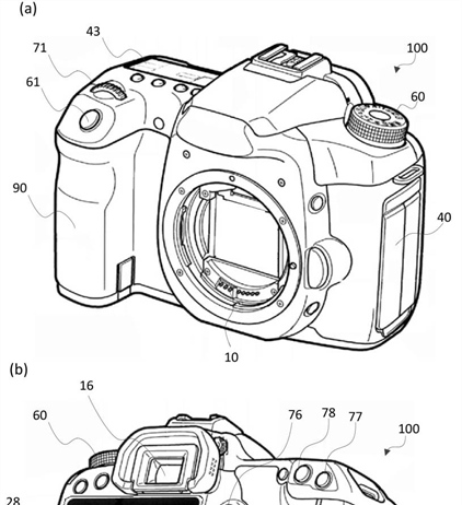 Canon Patent Application: LCD for image review while using an EVF