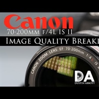 Dustin Abbott breaks down the Canon 70-200 F4L IS II image quality