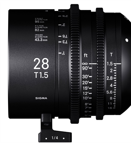 Specifications for the upcoming Sigma CINI lenses are leaked