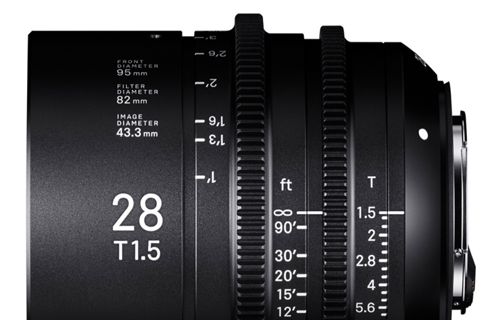 Specifications for the upcoming Sigma CINI lenses are leaked