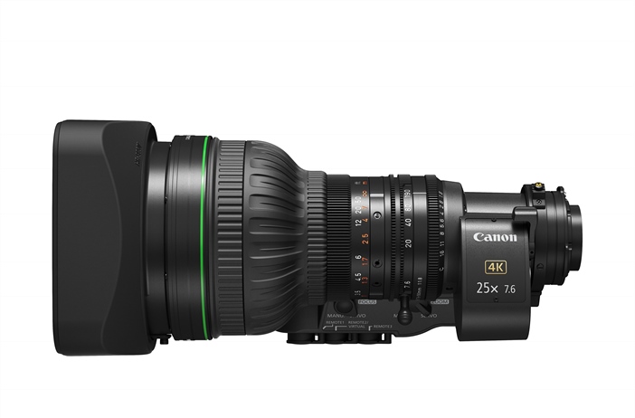 Canon Expands Lineup of Portable Zoom Lenses For 4K Broadcast Cameras...