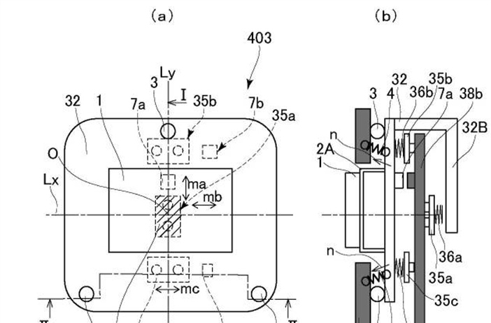 Canon Patent Application: Sensor stabilization