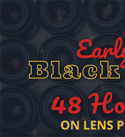 Adorama 48 hour Early Black Friday Lens Sale