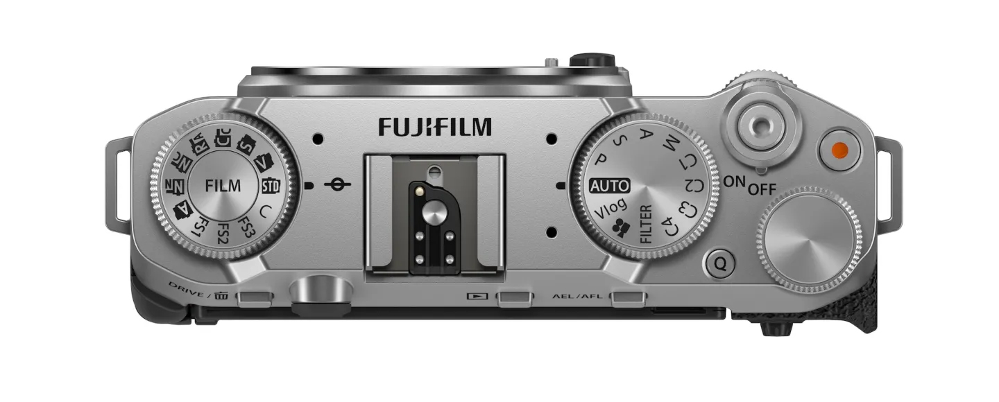 Top View of the Fujifilm X-M5